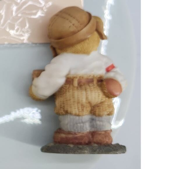 1996 Butch Cherished Teddies Football Figurine Can I be your football hero156388 - Picture 5 of 7